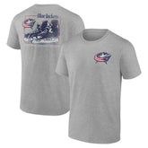 Columbus Blue Jackets Glory Skates T-Shirt - Heather Gray - NHL 202742508