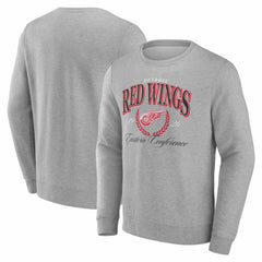 Detroit Red Wings Reign Supreme Pullover Sweatshirt - Gray - NHL 202742518