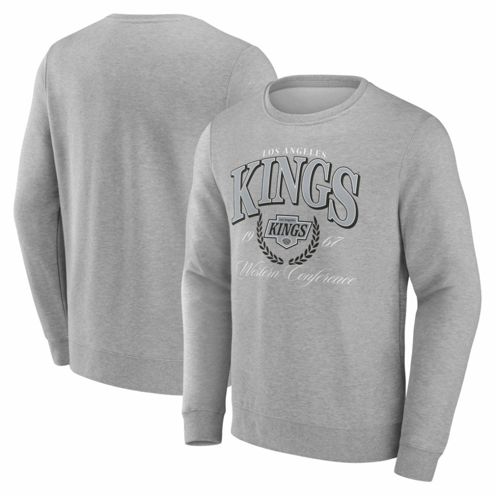 Los Angeles Kings Reign Supreme Pullover Sweatshirt - Gray - NHL 202742536