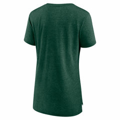 Minnesota Wild Women's Reign Supreme Tri-Blend T-Shirt - Green - NHL 202742540