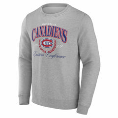 Montreal Canadiens Reign Supreme Pullover Sweatshirt - Gray - NHL 202742547