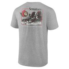 Ottawa Senators Glory Skates T-Shirt - Heather Gray - NHL 202742576