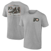Philadelphia Flyers Glory Skates T-Shirt - Heather Gray - NHL 202742580