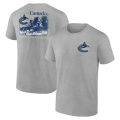 Vancouver Canucks Glory Skates T-Shirt - Heather Gray - NHL 202742626