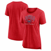 Washington Capitals Women's Reign Supreme Tri-Blend T-Shirt - Red - NHL 202742635