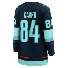 Kaapo Kakko Seattle Kraken Fanatics Women's Home Breakaway Player Jersey - Deep Sea Blue - NHL 202748435
