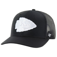 47 brand Kansas City Chiefs '47 Trucker Adjustable Hat Black