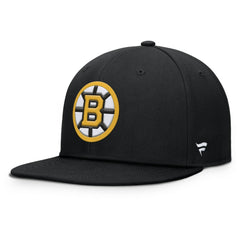 Boston Bruins Fanatics Primary Logo Snapback Hat - Black - NHL 202753716