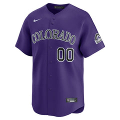 Colorado Rockies Nike Alternate Limited Custom Jersey - Purple - Nike on Sale