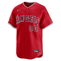 Los Angeles Angels Nike Alternate Limited Custom Jersey - Red - Nike Online