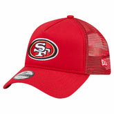 San Francisco 49ers New Era Preschool Main A-Frame 9FORTY Adjustable Hat Scarlet