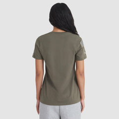 Nike Detroit Lions Women's 2025 Salute to Service Sideline T-Shirt Olive
