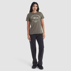 Nike Baltimore Ravens Women's 2025 Salute to Service Sideline T-Shirt Olive
