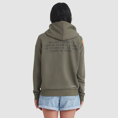 Nike Arizona Cardinals Women's 2025 Salute to Service Sideline Standard Issue Dri-FIT Hoodie Olive