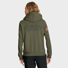 Nike Las Vegas Raiders Women's 2025 Salute to Service Sideline Standard Issue Dri-FIT Hoodie Olive
