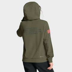 Nike Buffalo Bills Women's 2025 Salute to Service Sideline Standard Issue Dri-FIT Hoodie Olive
