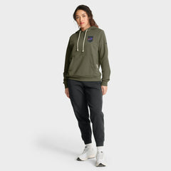Nike Buffalo Bills Women's 2025 Salute to Service Sideline Standard Issue Dri-FIT Hoodie Olive