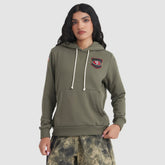 Nike San Francisco 49ers Women's 2025 Salute to Service Sideline Standard Issue Dri-FIT Hoodie Olive