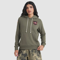 Nike San Francisco 49ers Women's 2025 Salute to Service Sideline Standard Issue Dri-FIT Hoodie Olive