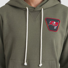 Nike Tampa Bay Buccaneers Women's 2025 Salute to Service Sideline Standard Issue Dri-FIT Hoodie Olive