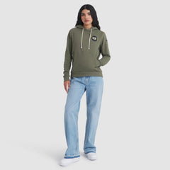 Nike Green Bay Packers Women's 2025 Salute to Service Sideline Standard Issue Dri-FIT Hoodie Olive