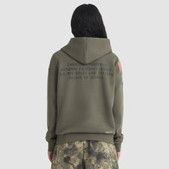 Nike Carolina Panthers Women's 2025 Salute to Service Sideline Standard Issue Dri-FIT Hoodie Olive