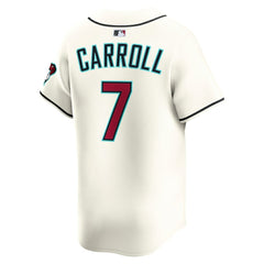 Corbin Carroll Arizona Diamondbacks Nike Home Limited Player Jersey - Cream - Nike Online