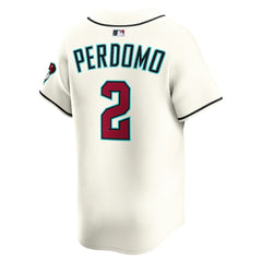Geraldo Perdomo Arizona Diamondbacks Nike Home Limited Player Jersey - Cream - Nike Discount