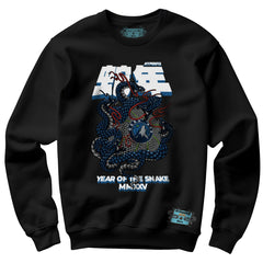 Minnesota Timberwolves NBALab x Hyperfly Unisex Year of the Snake Lunar New Year Collection Sweatshirt Black