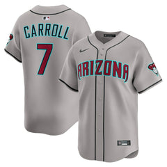 Corbin Carroll Arizona Diamondbacks Nike Road Limited Player Jersey - Gray - Nike Online