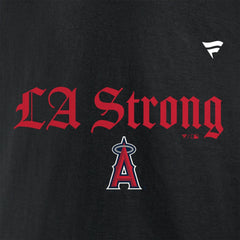 Los Angeles Angels Fanatics Unisex LA Strong T-Shirt - Black - Fanatics Online