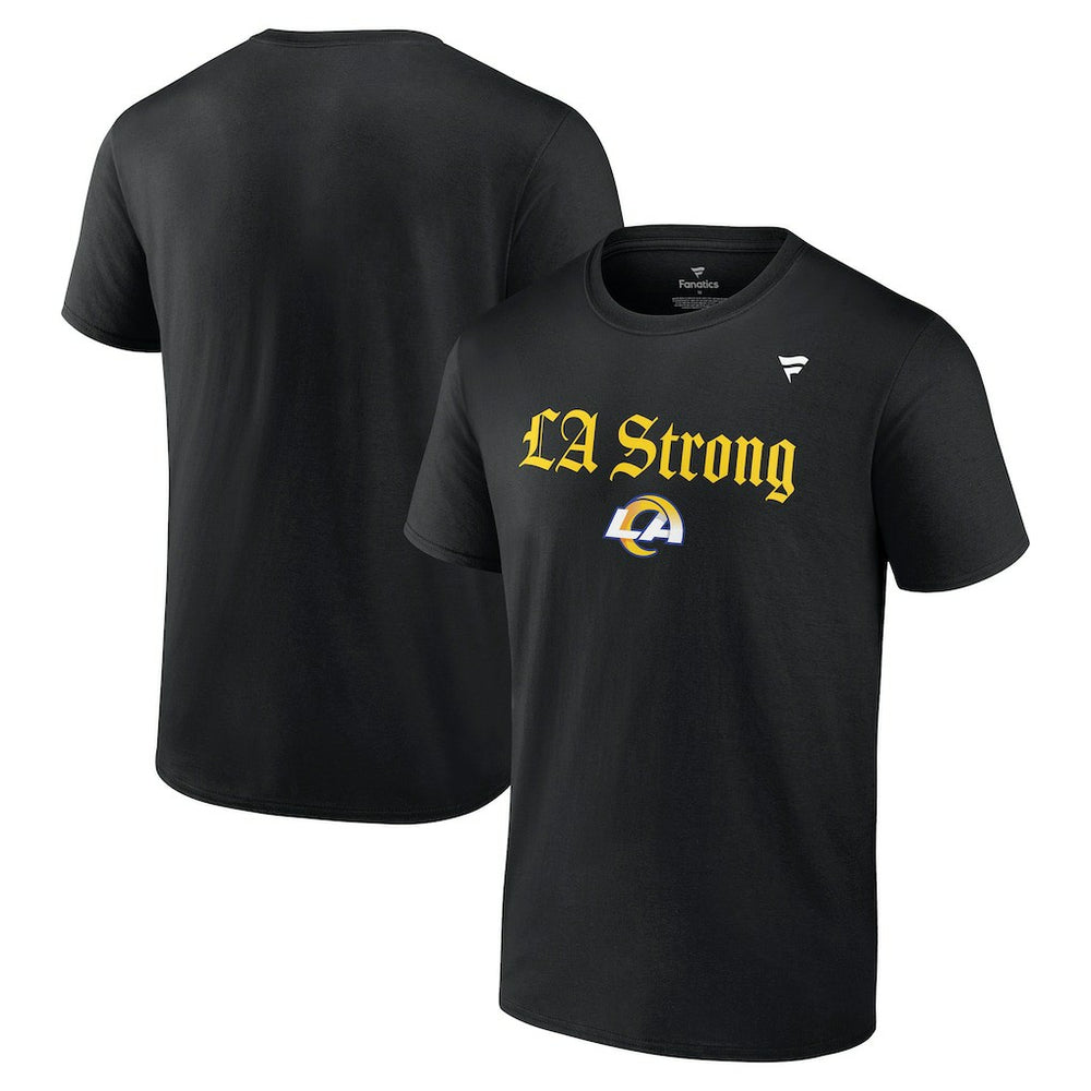 Fanatics Los Angeles Rams Unisex LA Strong T-Shirt Black