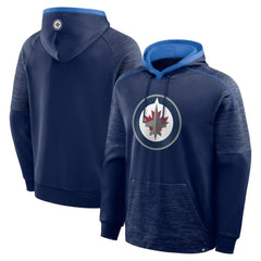Winnipeg Jets Fanatics Goaltender Defender Pullover Hoodie - Navy - NHL 202756669