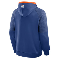 Edmonton Oilers Fanatics Goaltender Defender Pullover Hoodie - Royal - NHL 202756676