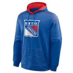 New York Rangers Fanatics Goaltender Defender Pullover Hoodie - Blue - NHL 202756684