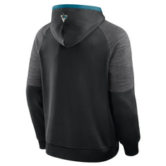San Jose Sharks Fanatics Goaltender Defender Pullover Hoodie - Black - NHL 202756688