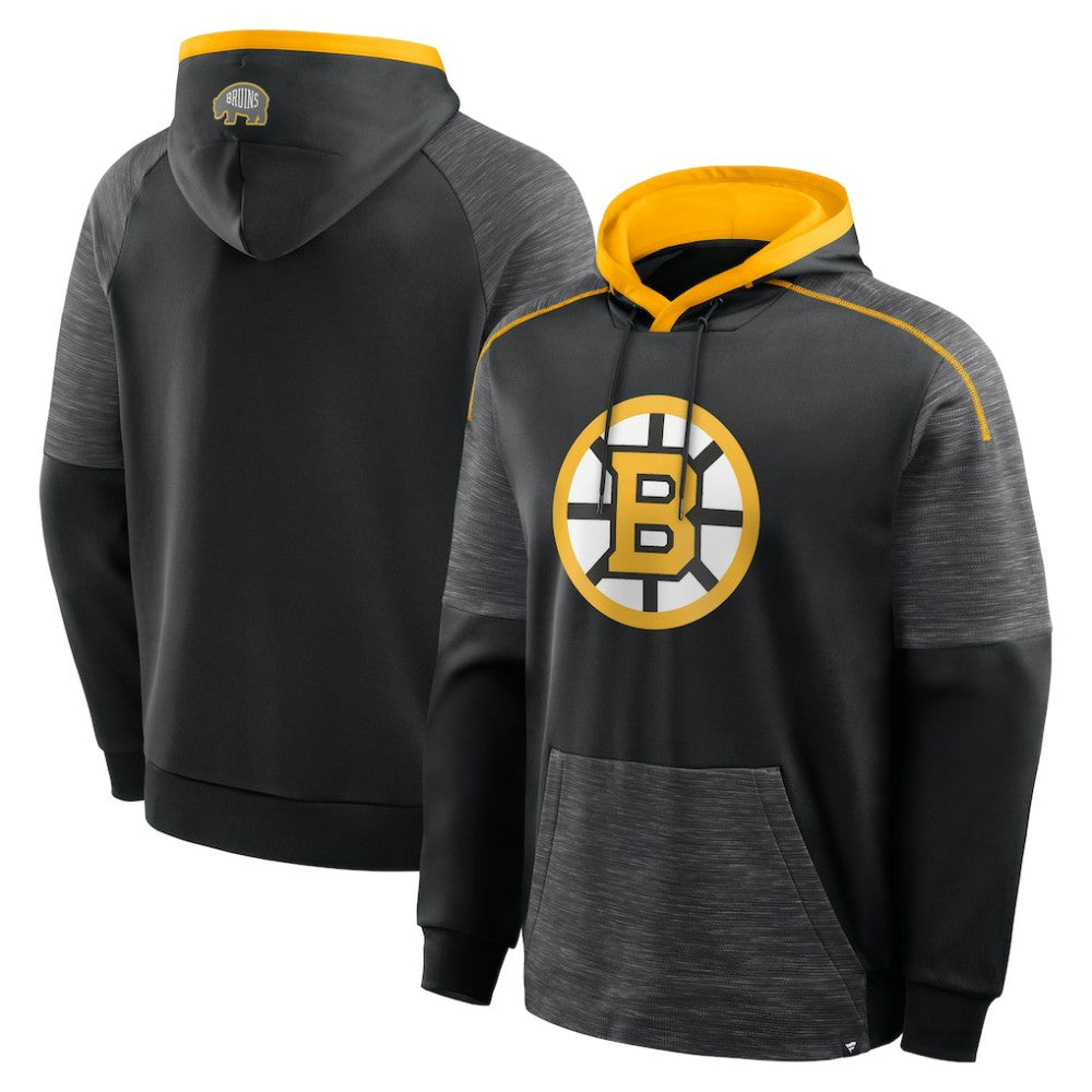 Boston Bruins Fanatics Goaltender Defender Pullover Hoodie - Black - NHL 202756698
