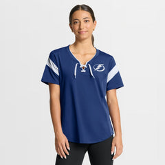 Tampa Bay Lightning Fanatics Women's Offside Athena T-Shirt - Blue - NHL 202756720
