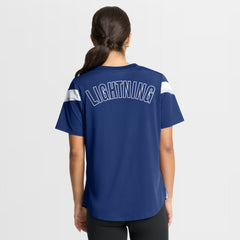 Tampa Bay Lightning Fanatics Women's Offside Athena T-Shirt - Blue - NHL 202756720