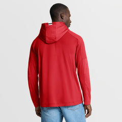 New Jersey Devils Fanatics Penalty Shot Long Sleeve Hoodie T-Shirt - Red - NHL 202756728
