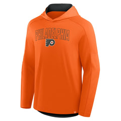 Philadelphia Flyers Fanatics Penalty Shot Long Sleeve Hoodie T-Shirt - Orange - NHL 202756744