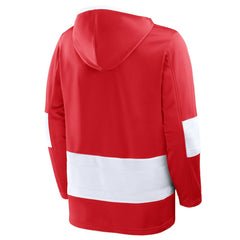 Detroit Red Wings Fanatics Prime Time Fleece Hoodie - Red - NHL 202756752