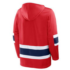 Washington Capitals Fanatics Prime Time Fleece Hoodie - Red - NHL 202756755