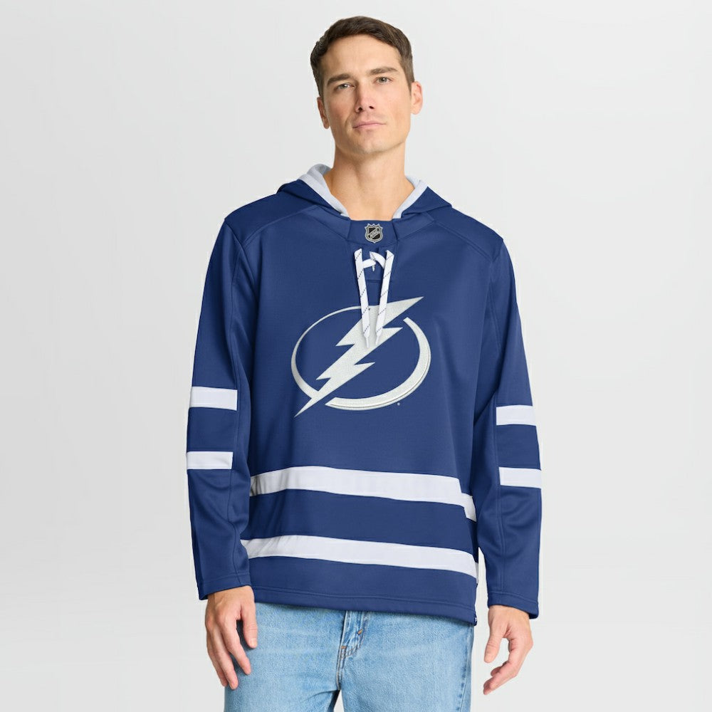 Tampa Bay Lightning Fanatics Prime Time Fleece Hoodie - Blue - NHL 202756760