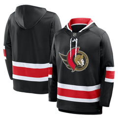 Ottawa Senators Fanatics Prime Time Fleece Hoodie - Black - NHL 202756774