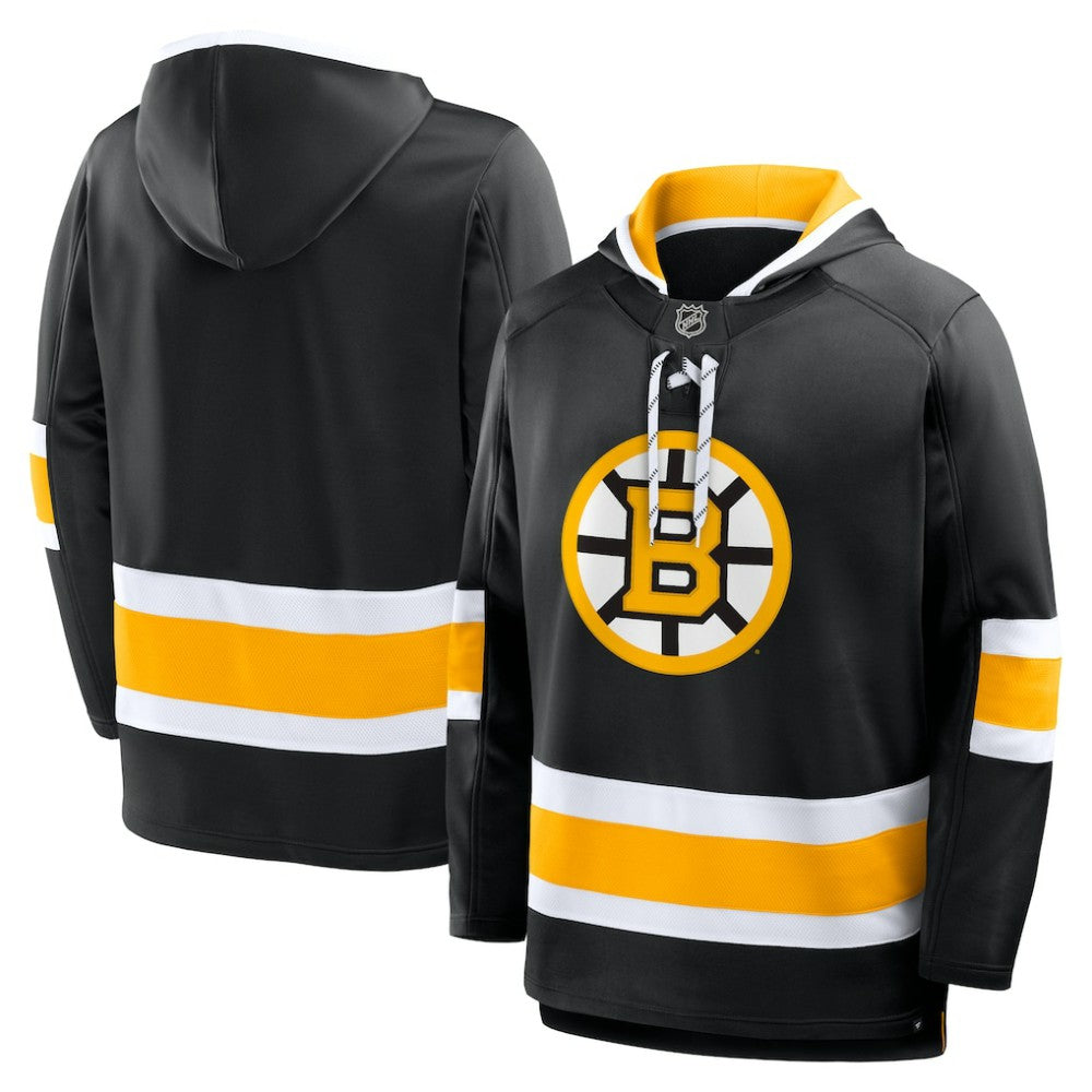 Boston Bruins Fanatics Prime Time Fleece Hoodie - Black - NHL 202756777