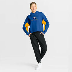 Buffalo Sabres Fanatics Women's Back Check Boxy Hoodie - Royal - NHL 202756867
