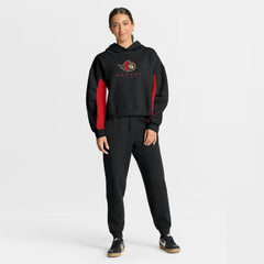 Ottawa Senators Fanatics Women's Back Check Boxy Hoodie - Black - NHL 202756872