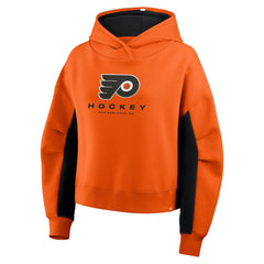 Philadelphia Flyers Fanatics Women's Back Check Boxy Hoodie - Orange - NHL 202756886
