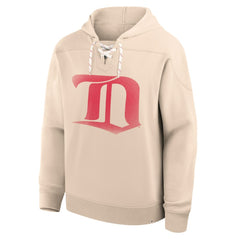 Detroit Red Wings Fanatics Vintage Hoodie - Cream - NHL 202756947